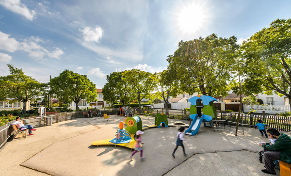 Le square Georges-Renon - Photo Alex Giraud
