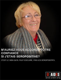 Affiche Aides avec Geneviève Gaillard