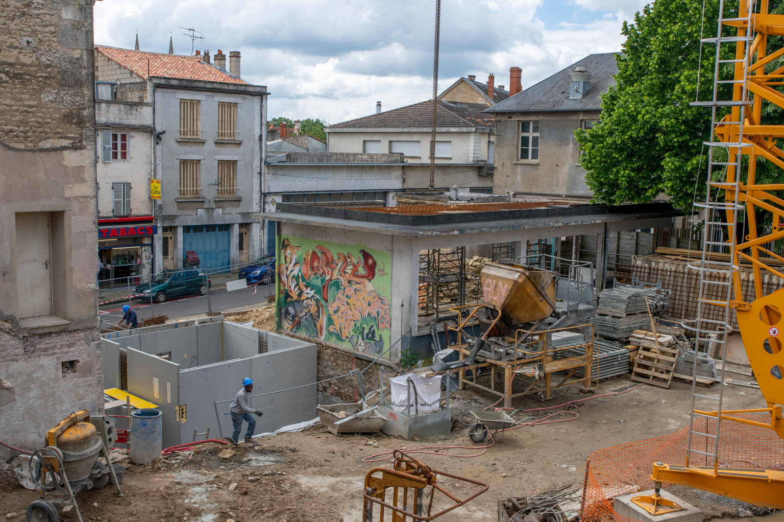 Gros ?uvre CSC et cour interieure - Agrandir l'image 80 sur [0], fenêtre modale