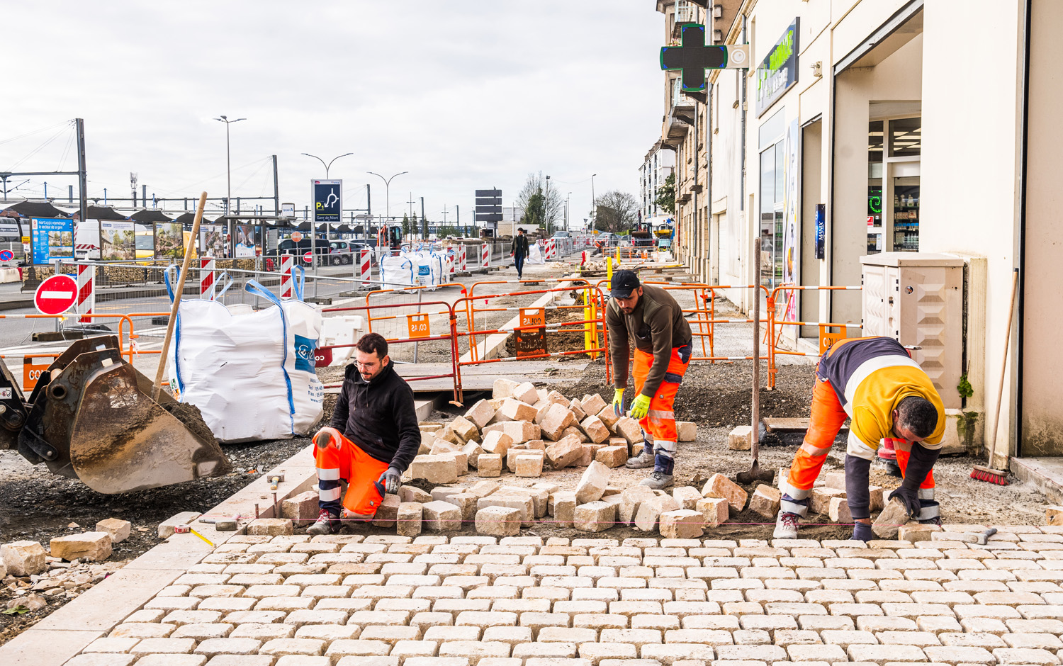 Chantier Gare Niort Atlantique cote ouest - Agrandir l'image  sur [0], fenêtre modale