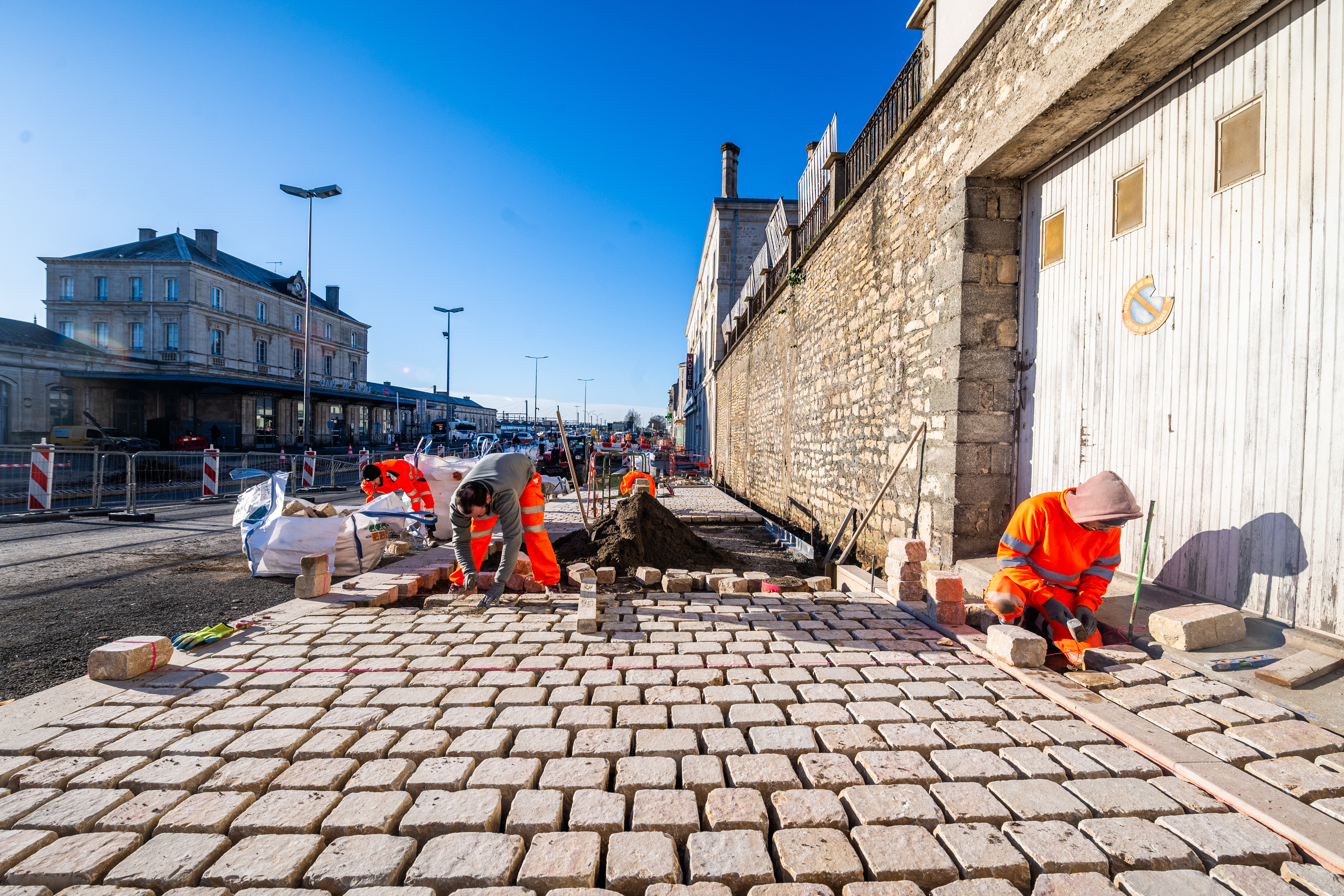 Amenagement de la rue Mazagran - Agrandir l'image  sur [0], fenêtre modale