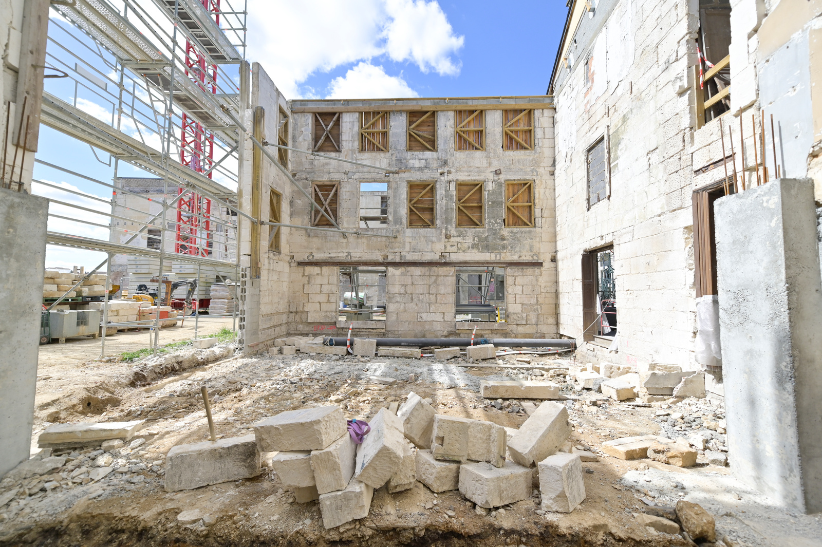 Restauration de la Maison patronale et de la Fabrique - Agrandir l'image 115 sur [0], fenêtre modale