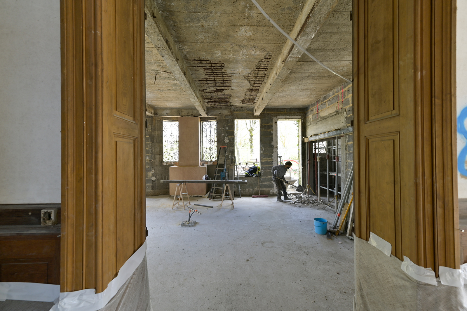 Restauration de la Maison patronale et de la Fabrique - Agrandir l'image 114 sur [0], fenêtre modale
