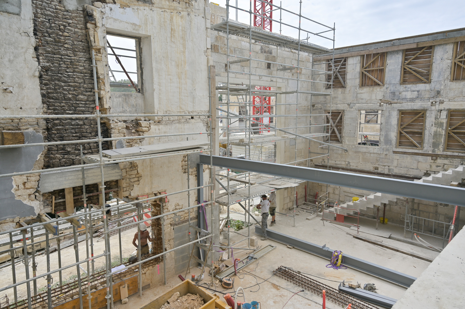 Rehabilitation de la Maison patronale et Fabrique - Agrandir l'image 100 sur [0], fenêtre modale