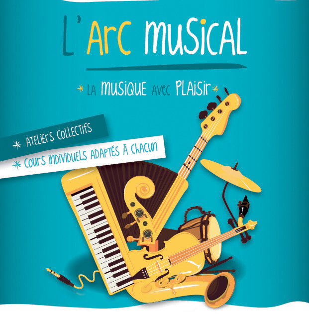 L'arc musical : La musique avec plaisir (Ateliers collectifs et cours individuels adaptés à chacun)