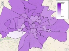 Taux de participation par bureau