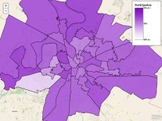 Taux de participation par bureau