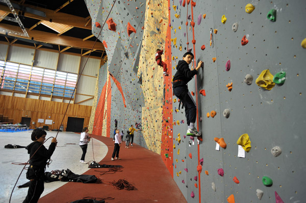 Semaine du sport à Niort - escalade