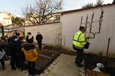 Amenagement d'un jardin Pedagogique