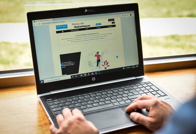 Un site internet transitoire pour le réseau des médiathèques