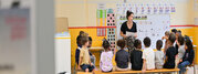 Rentree des classes a l'ecole primaire Paul Bert