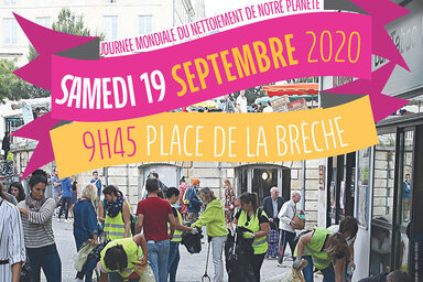 illustration de la manifestation World CleanUp Day