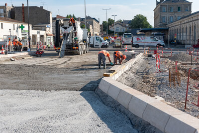 Chantier Gare Niort Atlantique cote Ouest - Agrandir l'image 92 sur [166], fenêtre modale