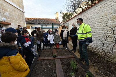 Amenagement d'un jardin Pedagogique