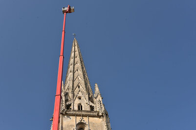 Diagnostic avant les travaux de restauration de l'église Notre-Dame ©Bruno Derbord