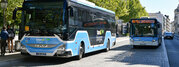 Presentation des Auto Car Biogaz et navettes et bus electrique TAN lib.