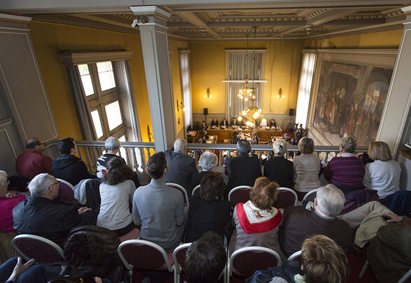 Séance du Conseil Municipal de Niort © Romuald Goudeau - Agrandir l'image, fenêtre modale