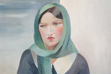 Portrait de Dora Maar par Marianne Clouzot (huile sur toile)