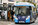 Bus TAN arret de bus et utilisateurs et navette electrique serigraphiee aux couleurs de Noel.