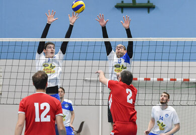 Match de volley-ball corpo NVB-MAIF