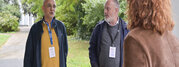 Benjamin Bon et Mohamed Lagas mediateurs sociaux de la Ville de Niort dans le quartier du Pontreau