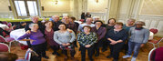Goûter du réseau fraternel dans la salle Justice de Paix de la Mairie organisé par le CCAS et les bénévoles du réseau