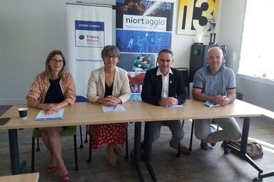 Point presse sur l'aide à la transition énergétique des TPE