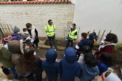Amenagement d'un jardin Pedagogique