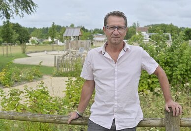 Franck Picard, coprésident du quartier Saint-Liguaire
