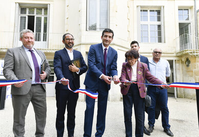 Inauguration de la Villa Pérochon après travaux de rénovation