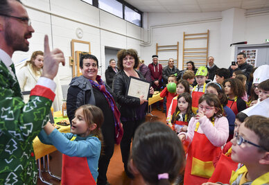 Remise de prix concours national des collectivités ville Fraiche attitude