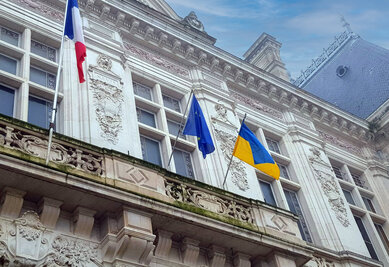 Drapeau ukraine