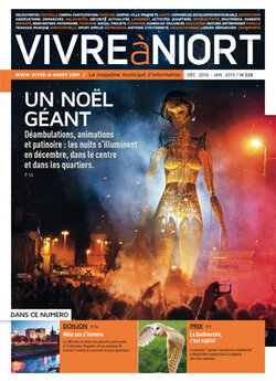 Couverture Numéro de décembre 2012