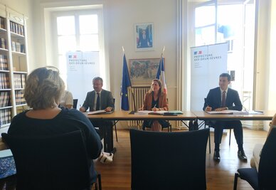 Signature de la convention de coordination entre la police municipale de Niort et la police nationale 