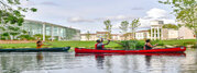 Canoes sur la Sevres devant Port Boinot
