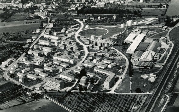 Lotissement de Champclairot 1955-1956, ©Fonds André Texier - Agrandir l'image, fenêtre modale