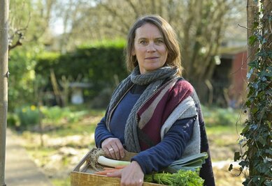 Amandine Geers ecrivaine de livres de cuisine et intervenante de l'operation Ma Maison et mon jardin au naturel