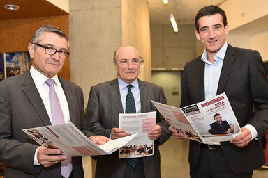 Présentation au siège de NiortAgglo de la nouvelle formation numérique à Niort, le MBA Marketing digital et stratégies collaboratives ©BDerbord