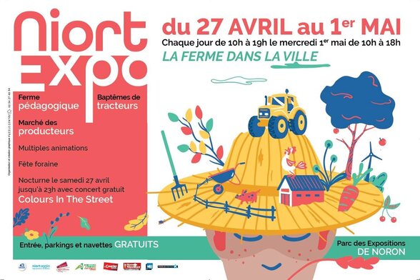 Affiche de Niort Expo 2019 - Agrandir l'image, fenêtre modale