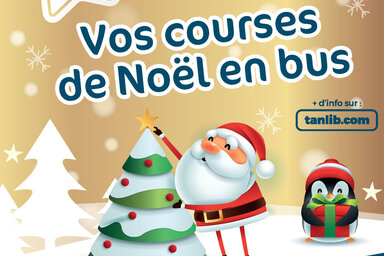Vos courses en bus pour Noël