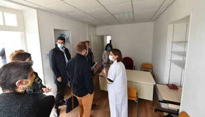 Inauguration des permanences Santé à Mauzé
