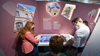 Visite du Sechoir en presence du Maire de Niort