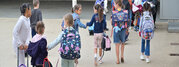 Rentree des classes a l'ecole primaire Paul Bert