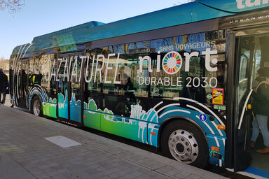 Les bus roulent au vert !