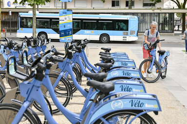 vélos en libre service