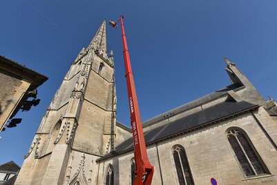 Diagnostic avant les travaux de restauration de l'église Notre-Dame ©Bruno Derbord