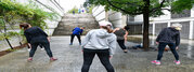 Activites sportives avec Niort en Forme organise par la Ville de Niort place de la Breche