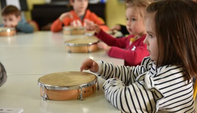 Eveil musical à l'école de musique de Prahecq