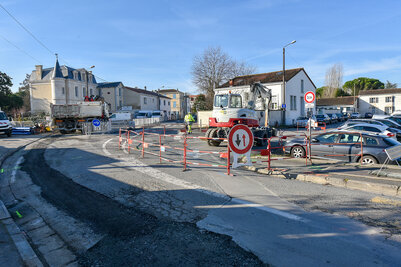 Rue de la Chamoiserie, 24 janvier 2019 ©Bruno Derbord