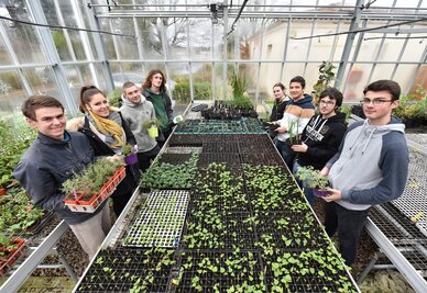 Les 8 participants niortais aux pré-sélections des Olympiades horticoles